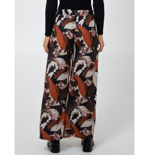 Leaf Print Trouser