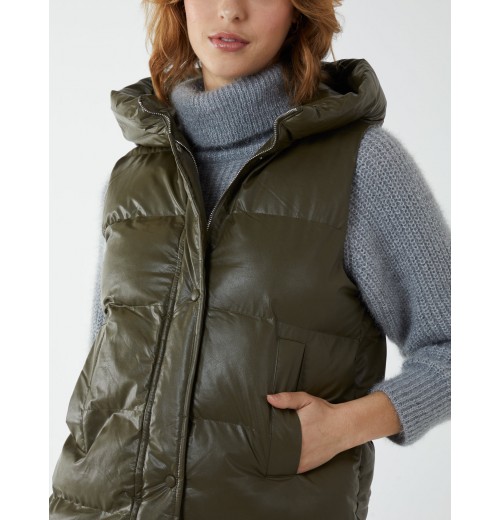 Hooded Puffer Gilet