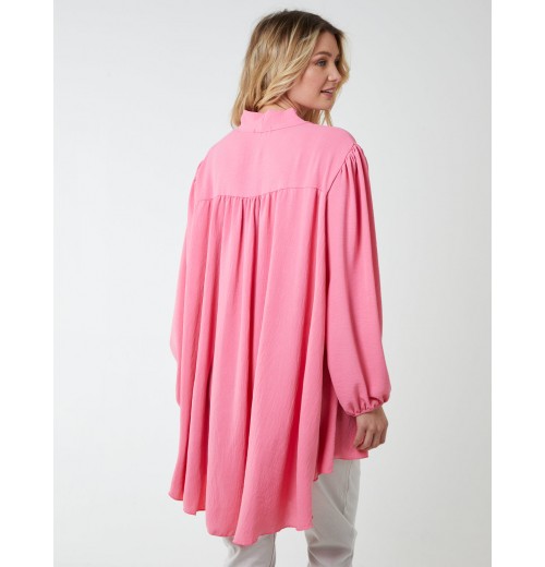 A Line Hi Low Tunic Blouse