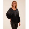 V Neck Diamante Jumper