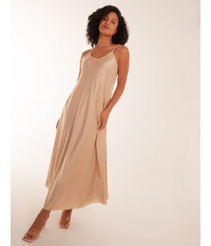 Satin Cami Maxi Dress