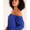 Bardot Tunic Dress With Frill Hem