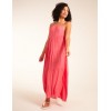 Drawstring Tier Maxi Dress