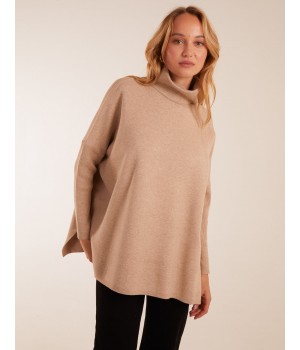 High Neck Boxy Jumper